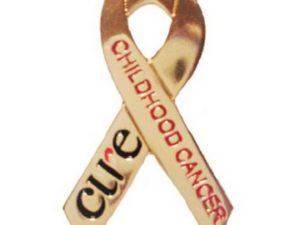 CURE Flags CURE lapel pin