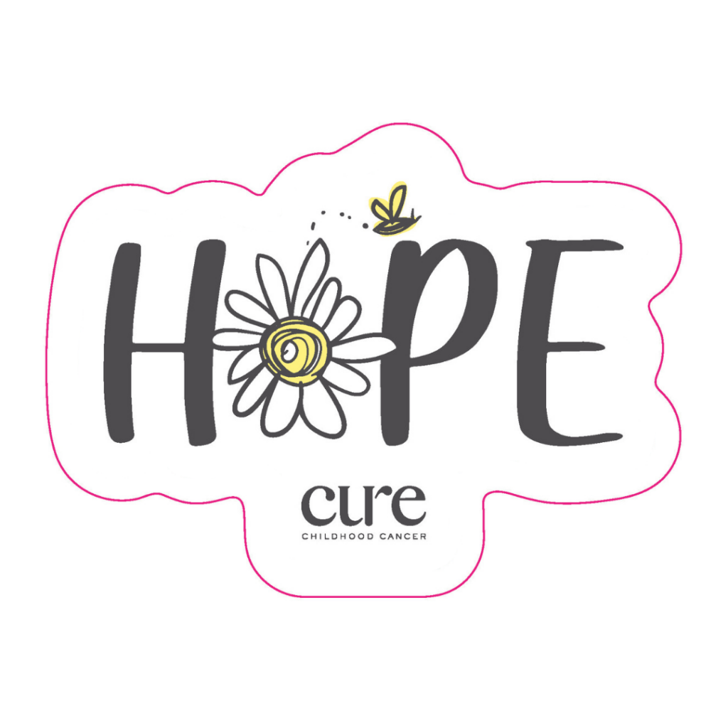 CURE Flags hope sticker