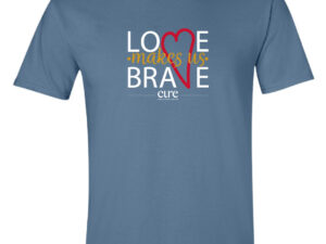 CURE Flags Tshirt Love Makes Us Brave