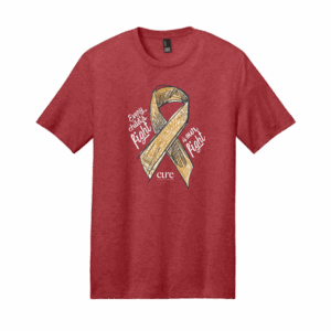 CURE September tshirt red 2025