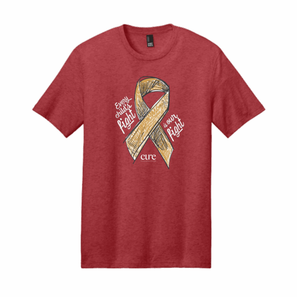 CURE September tshirt red 2025