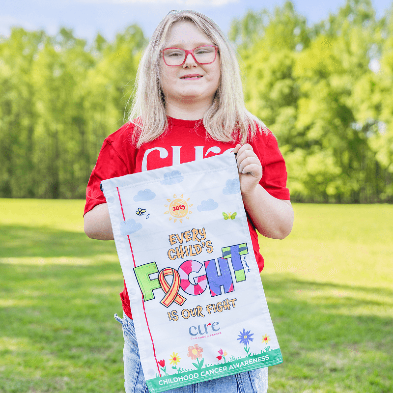 2026_CURE 2025 Flag with Kid 3