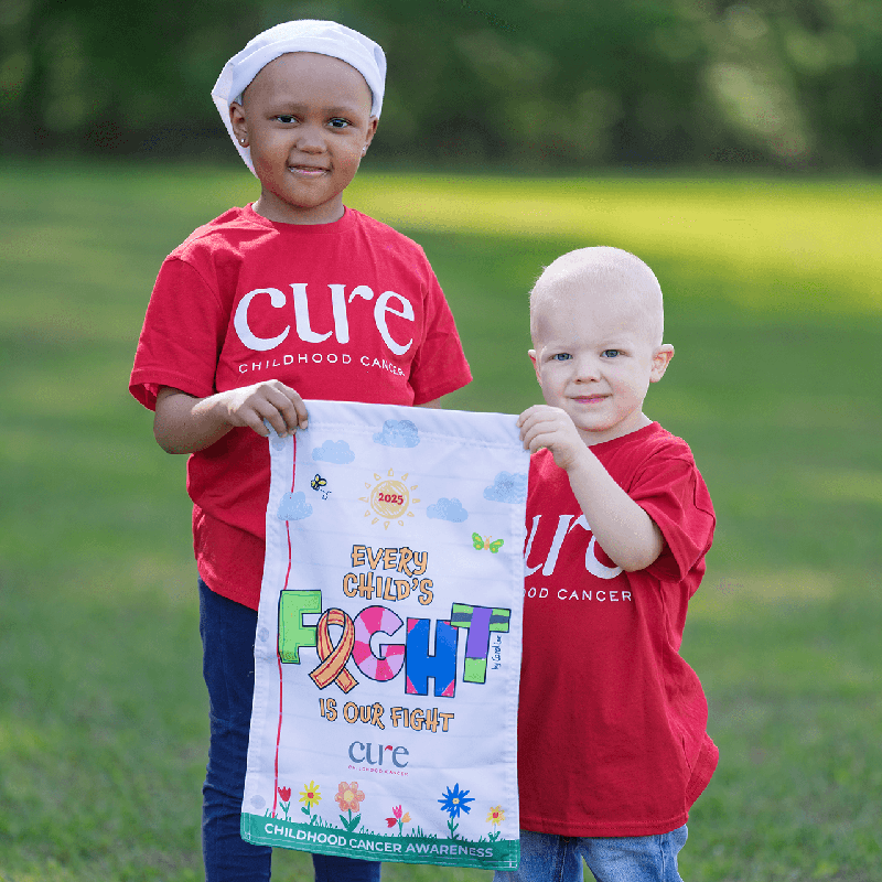 2026_CURE 2025 Flag with Kids 2